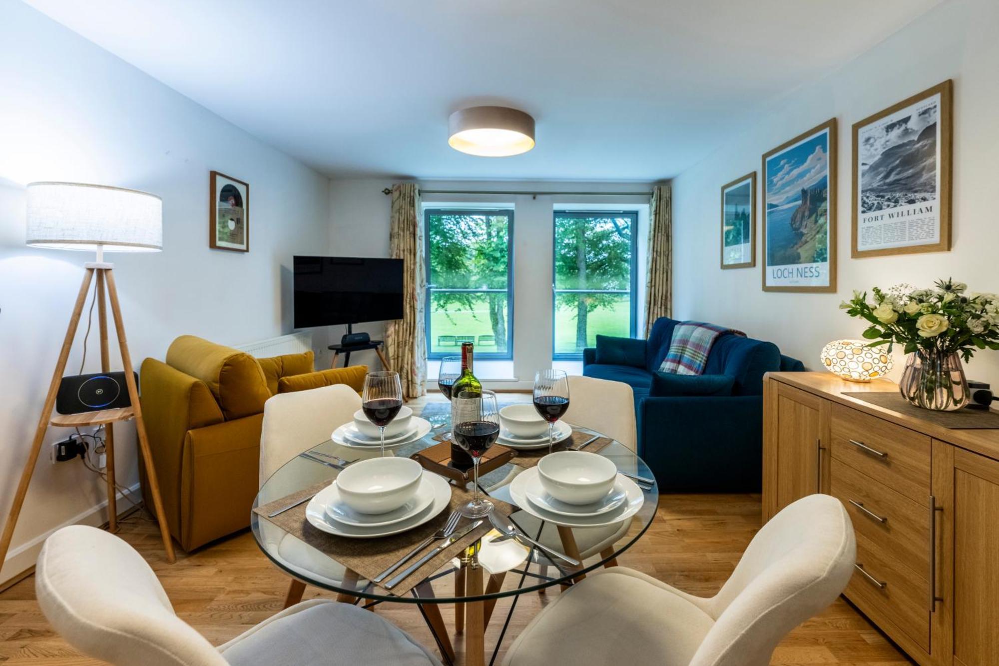 Raven Wing Apartments - Highland Club Scotland ฟอร์ตออกัสตัส ภายนอก รูปภาพ