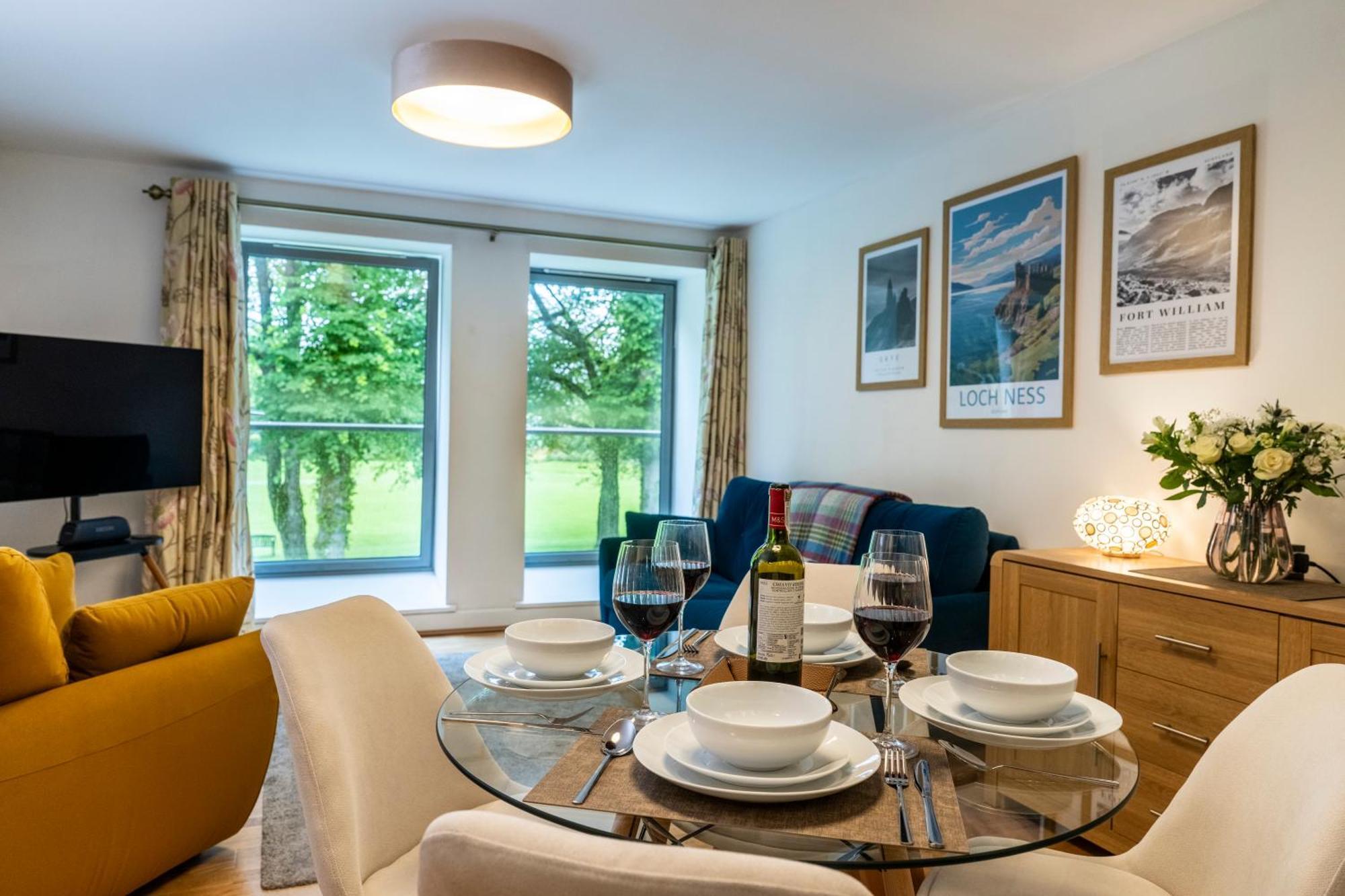 Raven Wing Apartments - Highland Club Scotland ฟอร์ตออกัสตัส ภายนอก รูปภาพ